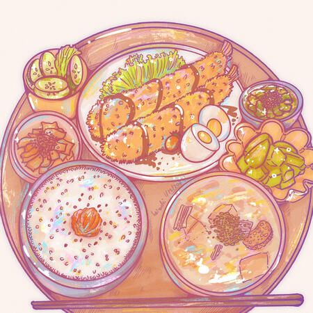 food drawing (4 hr)