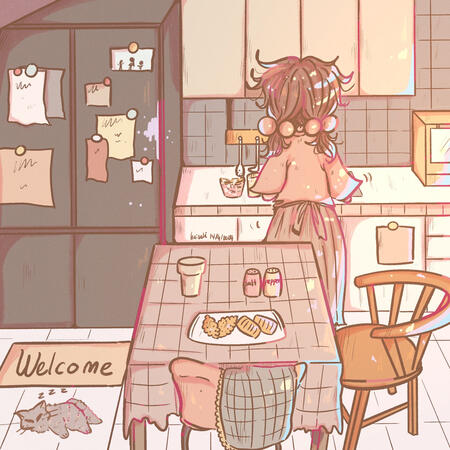 full drawing w/ background (4 hr 30 mins)